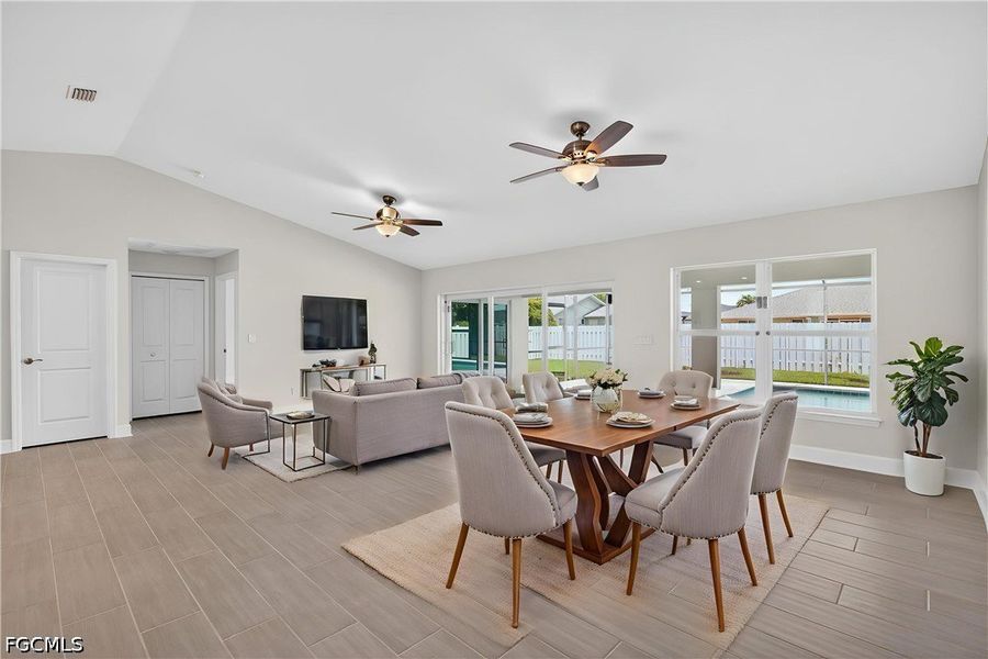 Furnished interior view inside a new home in Cape Coral, Cape Coral (Image 6).