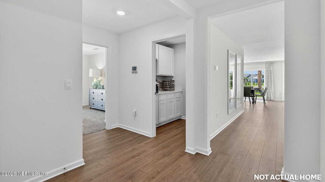 Spacious, unfurnished interior of a new home in Sawmill Branch, Palm Coast (Image 22). Spacious, unfurnished interior of a new home in Sawmill Branch, Palm Coast (Image 22).