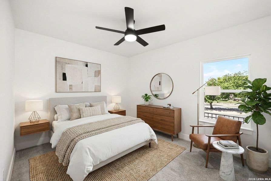 Furnished interior view inside a new home in , Kerrville (Image 15). Furnished interior view inside a new home in , Kerrville (Image 15).