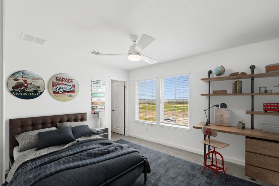 Bedroom 3 (*Photo not of actual home and used for illustration purposes only.) Bedroom 3 (*Photo not of actual home and used for illustration purposes only.)