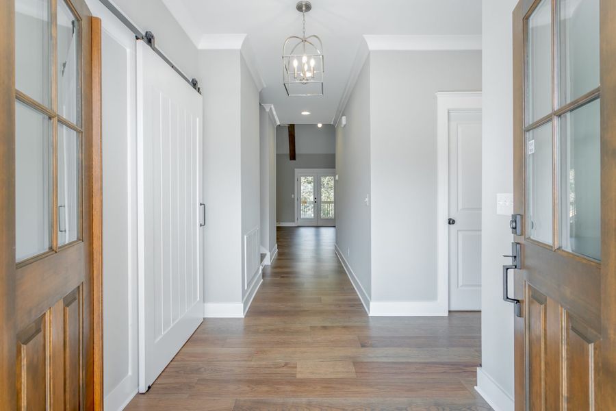 Representative unfurnished interior of a home built from the Autumnbrook B by Riverstone Construction, LLC in Pine Ridge, Soddy-Daisy (Image 16).