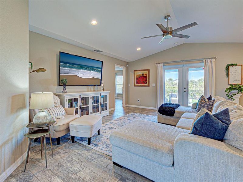 Furnished interior view inside a new home in , Port Charlotte (Image 17). Furnished interior view inside a new home in , Port Charlotte (Image 17).