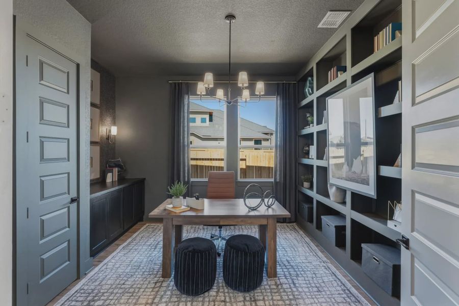 Image 10 representing the Lauren by Chesmar Homes in Esperanza 50's, Boerne, TX.