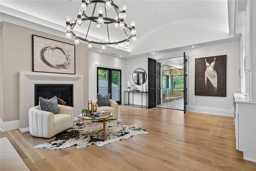 Furnished interior view inside a new home in , Atlanta (Image 8).