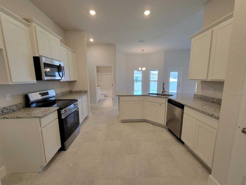 Furnished interior view inside a new home in Marion Oaks, Ocala (Image 5).