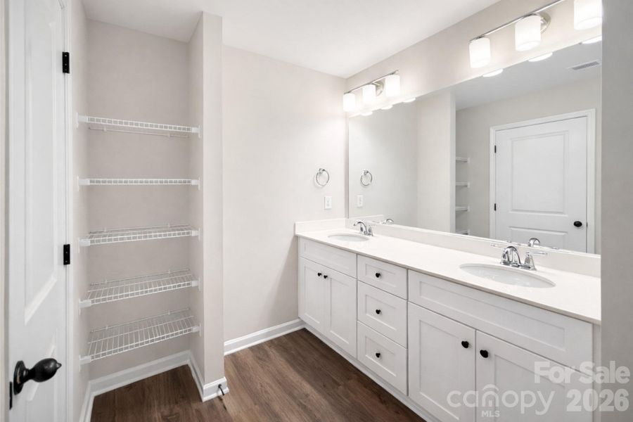 Furnished interior view inside a new home in , Charlotte (Image 7). Furnished interior view inside a new home in , Charlotte (Image 7).