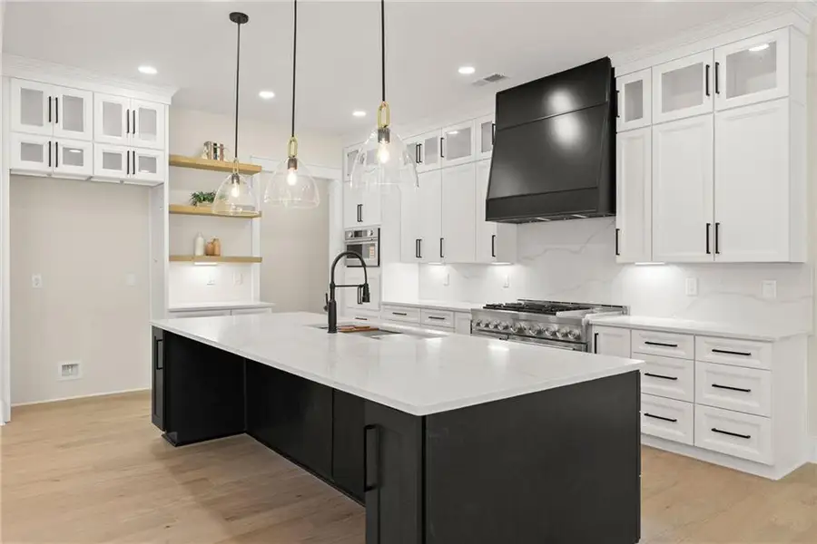 Furnished interior view inside a new home in , Hoschton (Image 5).