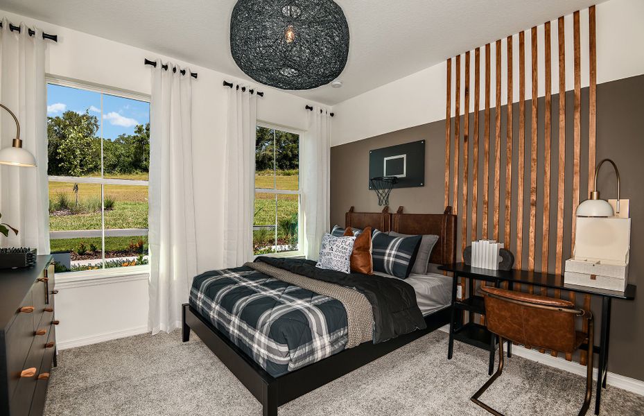 Furnished interior view inside a new home in Oakfield Trails, Parrish (Image 5).