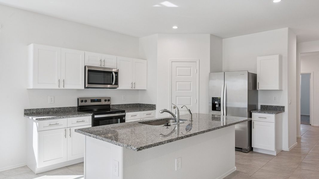 Furnished interior view inside a new home in Elena Trails, Maricopa (Image 7).