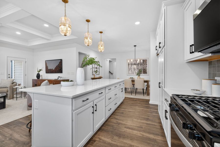 Furnished interior view inside a new home in Edgewater - The Cottages, Lancaster (Image 7).