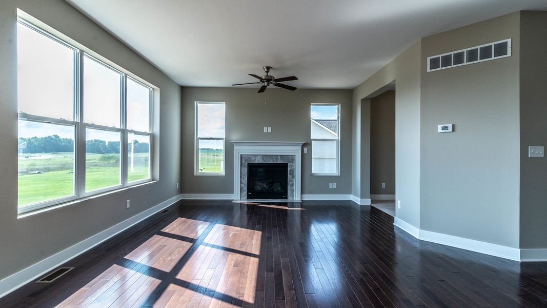 Representative unfurnished interior of a home built from the The Winslow by Norfolk Homes in Valleys, Jackson (Image 29).