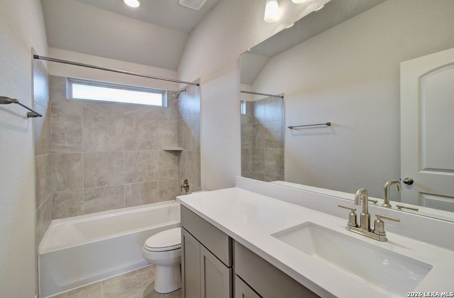 Furnished interior view inside a new home in Stream Waters, Seguin (Image 6).