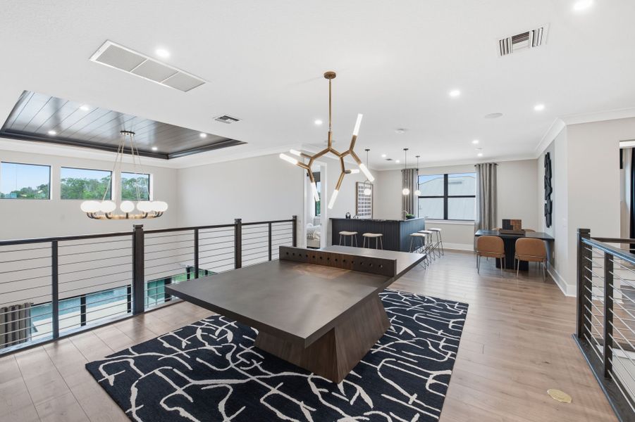 Representative furnished interior of a home built from the Livingston II by DiVosta in Amara, Lake Worth (Image 35). Representative furnished interior of a home built from the Livingston II by DiVosta in Amara, Lake Worth (Image 35).