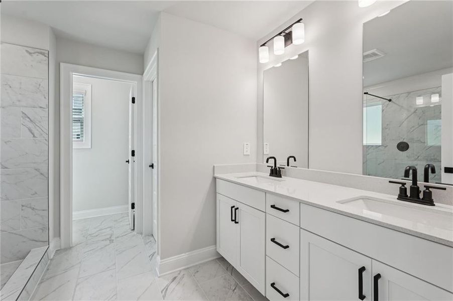 Furnished interior view inside a new home in Hemingway - Reserve Series, Cumming (Image 5).