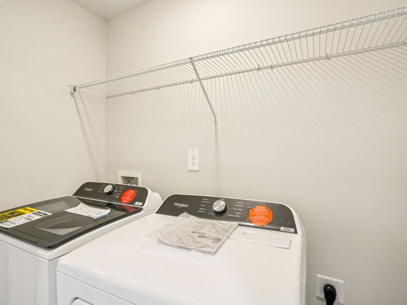 The Leighton floorplan with the Upscale Rustic Linen interior package.