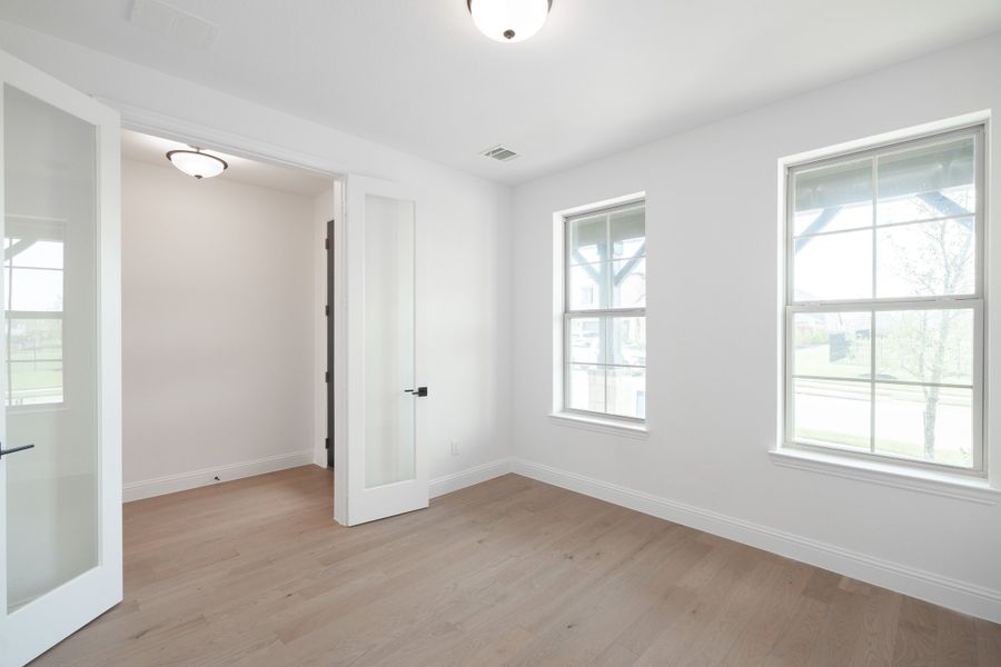 Spacious, unfurnished interior of a new home in Enclave at Legacy Hills, Celina (Image 23). Spacious, unfurnished interior of a new home in Enclave at Legacy Hills, Celina (Image 23).