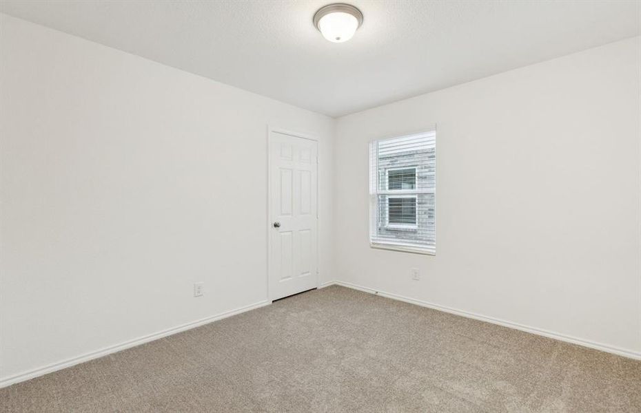 Spacious secondary bedroom
