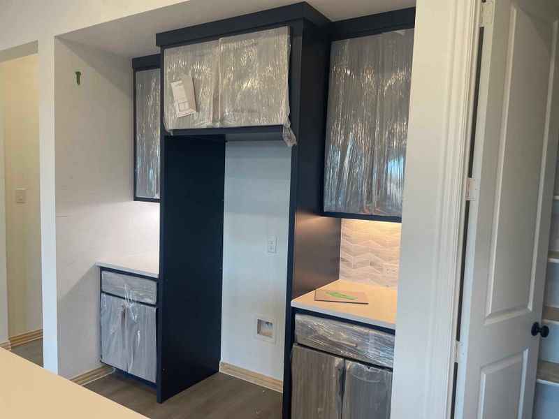 Kitchen Construction Progress featuring the Sapphire Collection Kitchen Construction Progress featuring the Sapphire Collection