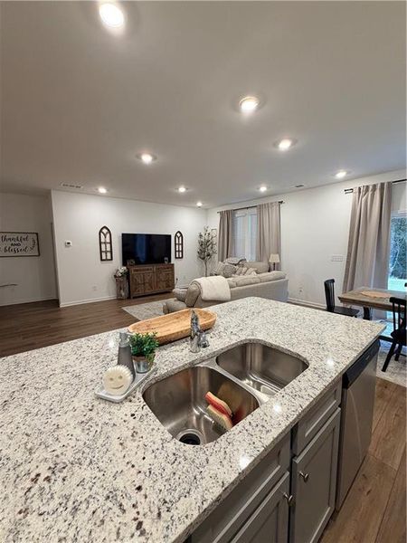 Furnished interior view inside a new home in , Adairsville (Image 6). Furnished interior view inside a new home in , Adairsville (Image 6).