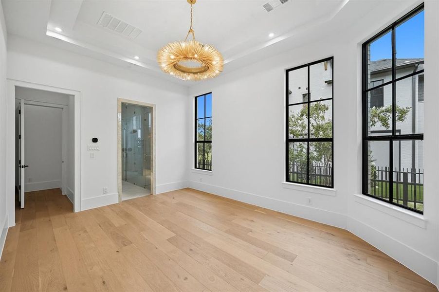 Spacious, unfurnished interior of a new home in Fields, Frisco (Image 24). Spacious, unfurnished interior of a new home in Fields, Frisco (Image 24).