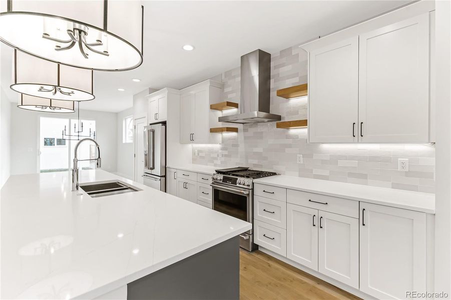 Furnished interior view inside a new home in , Englewood (Image 11).