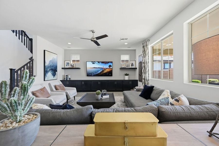 Furnished interior view inside a new home in La Mira, Mesa (Image 8).