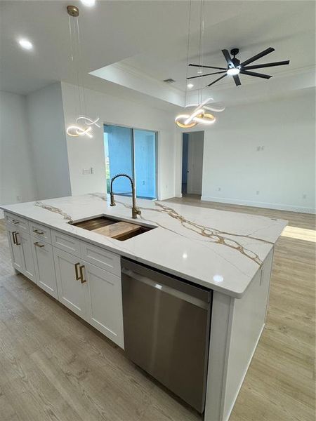 Furnished interior view inside a new home in , Frostproof (Image 5).