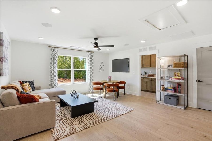 Furnished interior view inside a new home in Marble Tree, Ball Ground (Image 18).