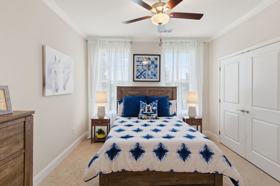 Furnished interior view inside a new home in Carothers Farms, Nolensville (Image 17). Furnished interior view inside a new home in Carothers Farms, Nolensville (Image 17).