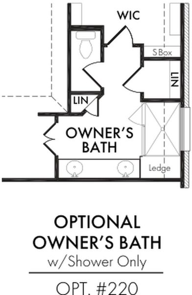 Master Bath – Shower Only Master Bath – Shower Only
