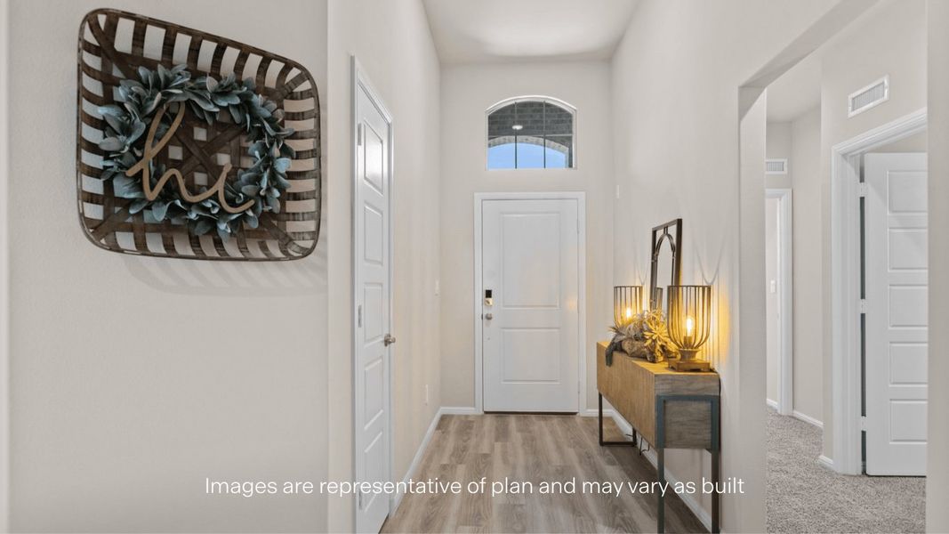 Furnished interior view inside a new home in Viridian, Lubbock (Image 15). Furnished interior view inside a new home in Viridian, Lubbock (Image 15).