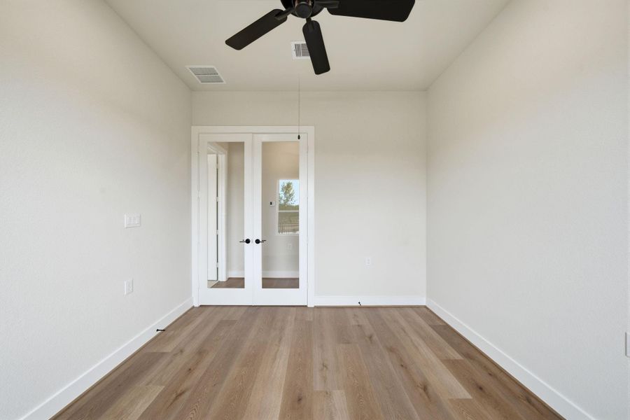 Private home office with a quiet setting—ideal for remote work or study.