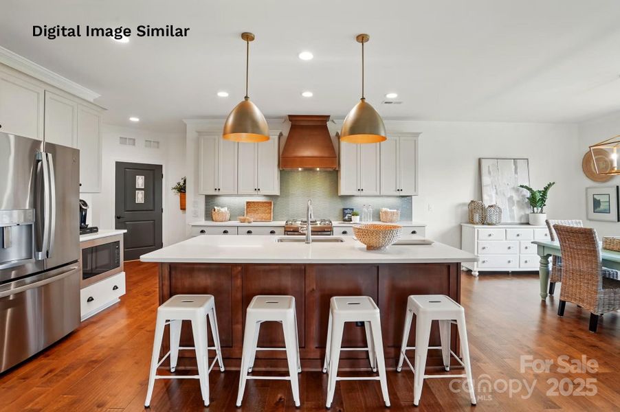 Furnished interior view inside a new home in Brighton Park, Mount Pleasant (Image 8).