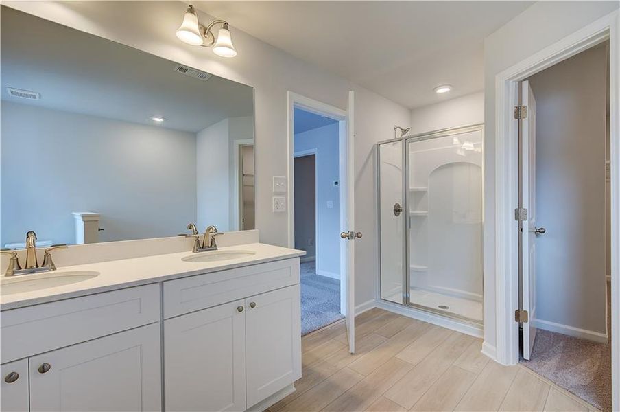 Furnished interior view inside a new home in Diamante, Stockbridge (Image 7).