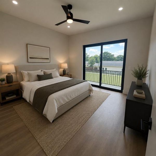 Furnished interior view inside a new home in , Dallas (Image 7). Furnished interior view inside a new home in , Dallas (Image 7).