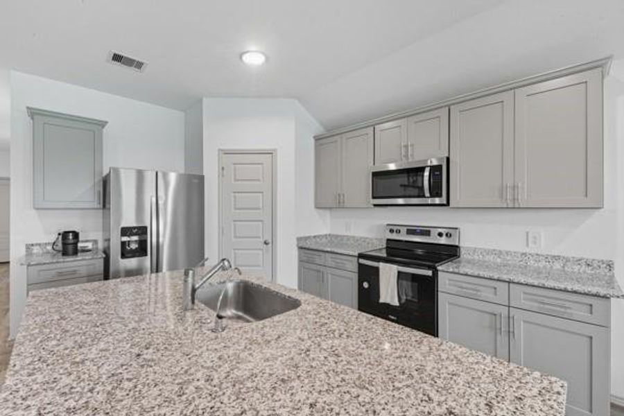 Furnished interior view inside a new home in , Sealy (Image 14). Furnished interior view inside a new home in , Sealy (Image 14).