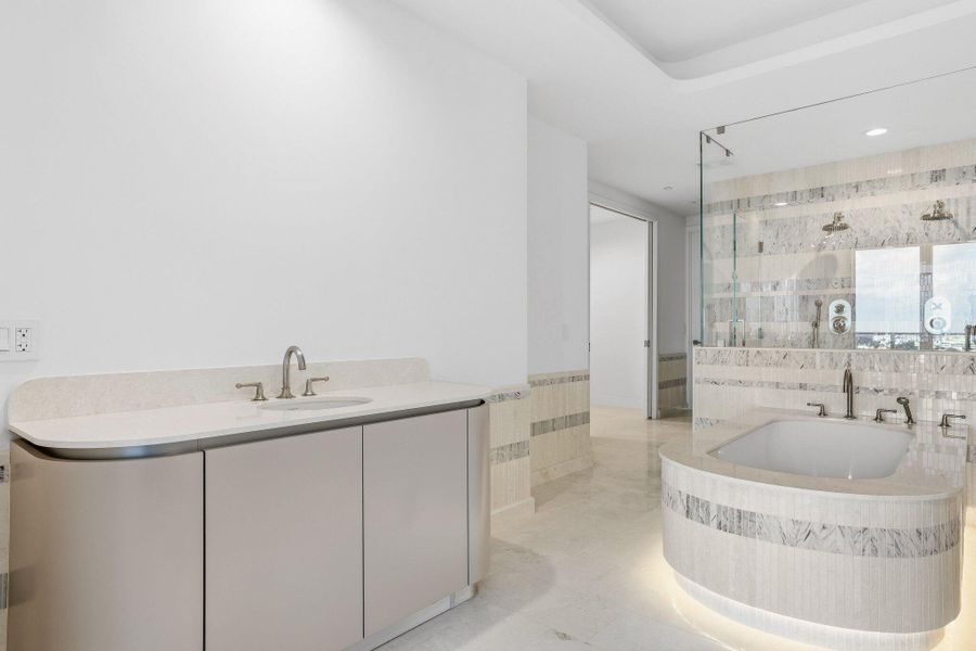 Furnished interior view inside a new home in , West Palm Beach (Image 17). Furnished interior view inside a new home in , West Palm Beach (Image 17).