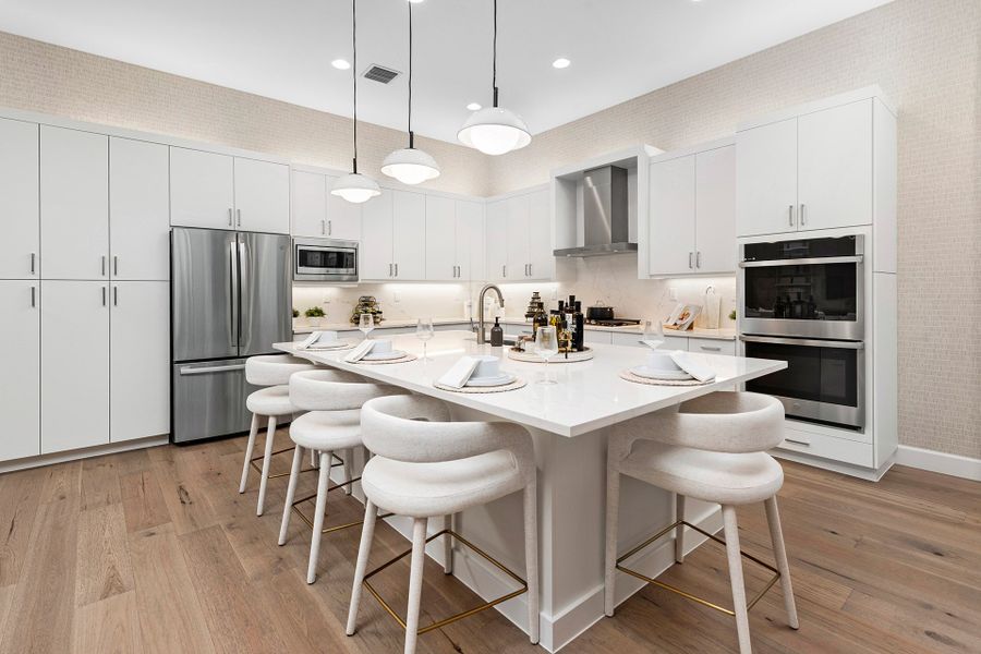 Representative furnished interior of a home built from the Alexandra IV by GL Homes in Valencia Del Mar (55+), Boynton Beach (Image 5).