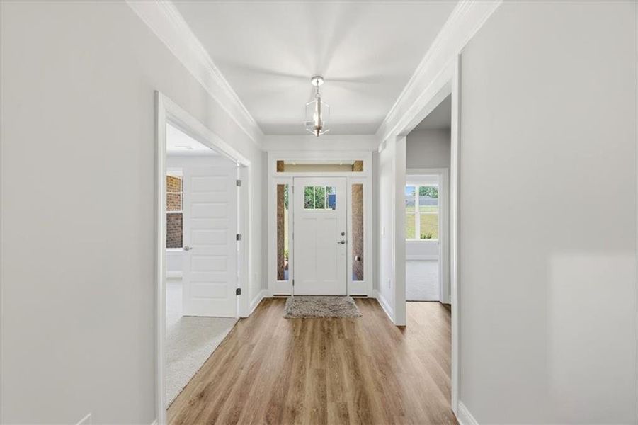 Spacious, unfurnished interior of a new home in Tuscany Hills, Douglasville (Image 50).