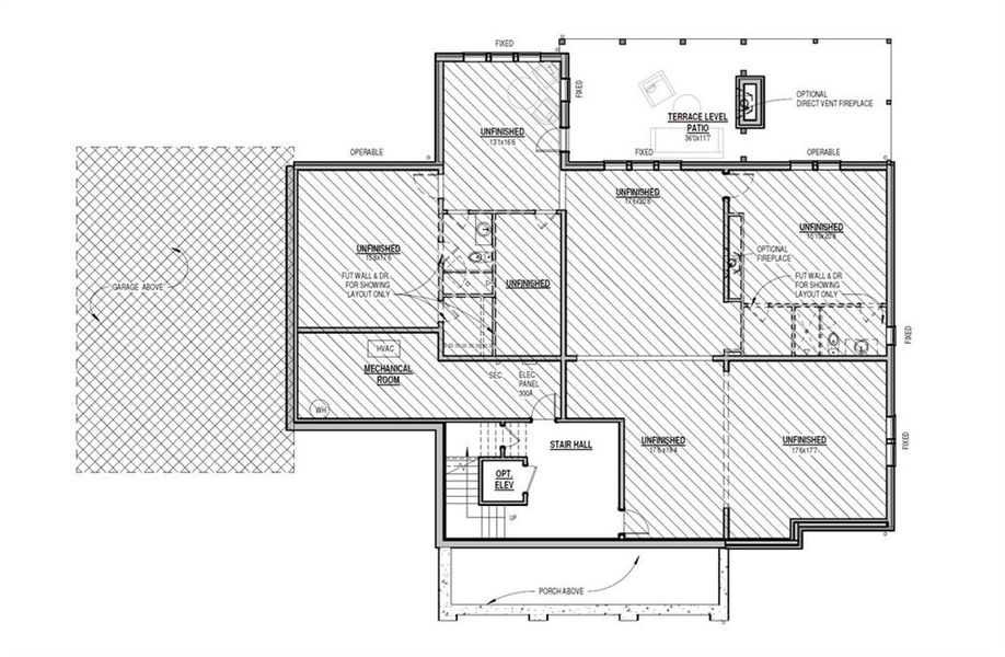 2D floor plan layout of this home in Aster, Milton, GA (Image 5). 2D floor plan layout of this home in Aster, Milton, GA (Image 5).