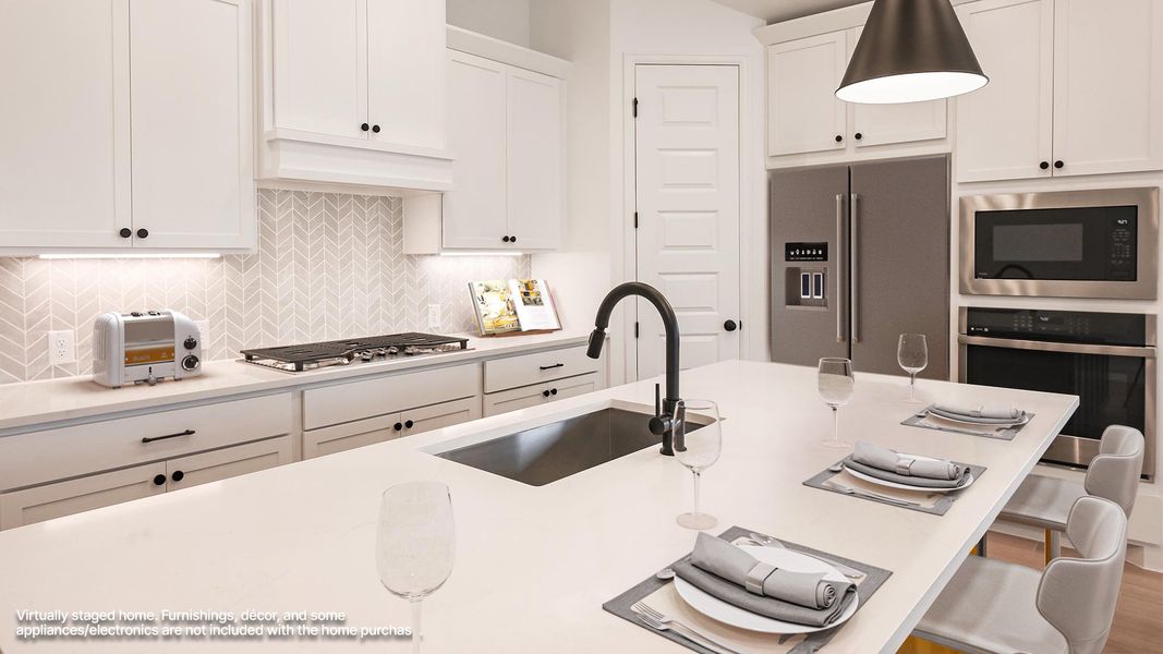 Furnished interior view inside a new home in Juniper Springs, Lockhart (Image 4).