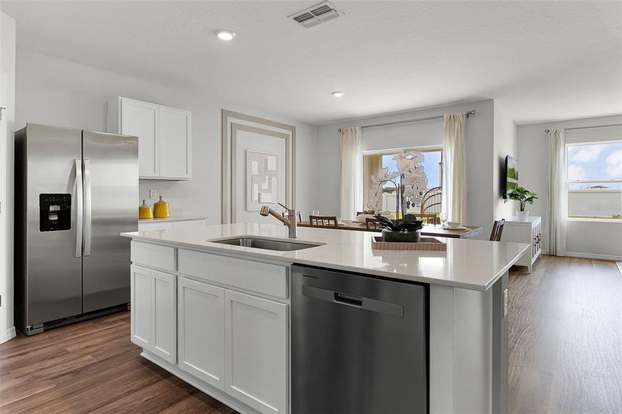 Furnished interior view inside a new home in , Winter Haven (Image 8).