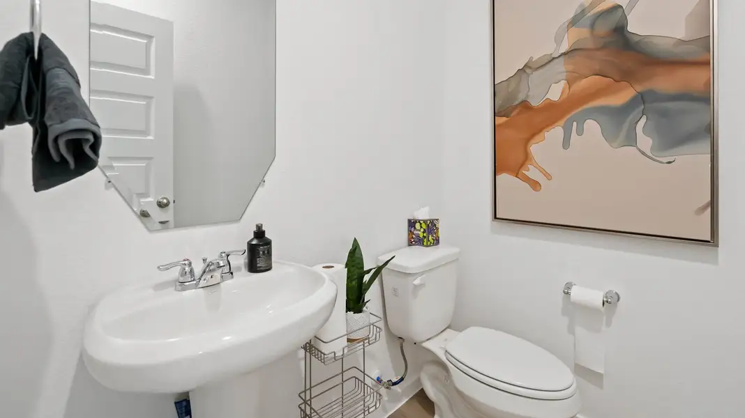 Furnished interior view inside a new home in Alaia Crossing, Houston (Image 4).