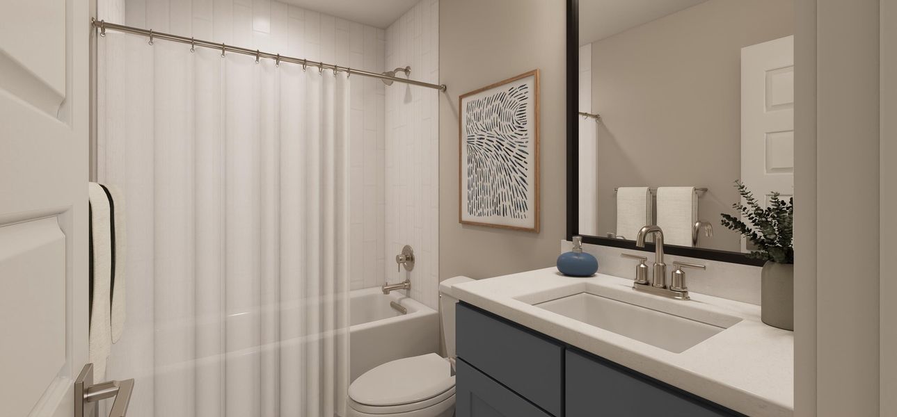 Furnished interior view inside a new home in , Charleston (Image 25).