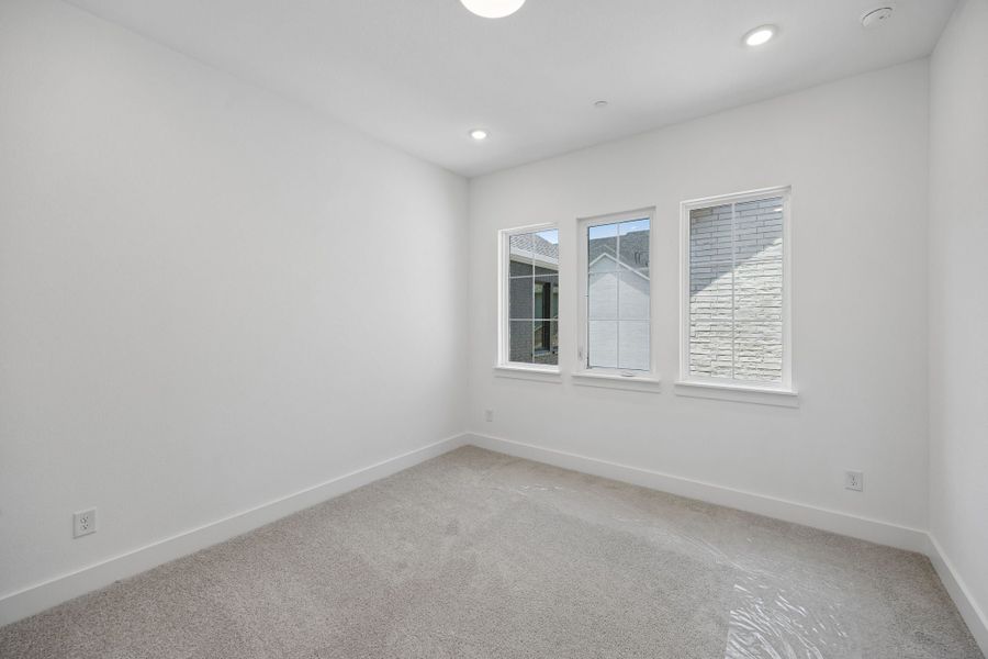 Spacious, unfurnished interior of a new home in Newman Village Townhomes, Frisco (Image 29).