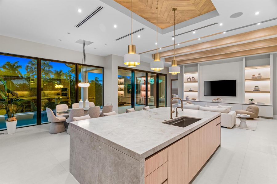 Furnished interior view inside a new home in , Fort Lauderdale (Image 11). Furnished interior view inside a new home in , Fort Lauderdale (Image 11).