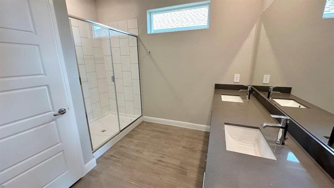 Furnished interior view inside a new home in Rock Creek Ranch, Fort Worth (Image 6).