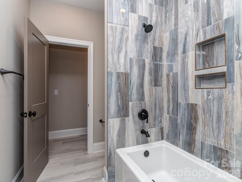 Furnished interior view inside a new home in , York (Image 9).