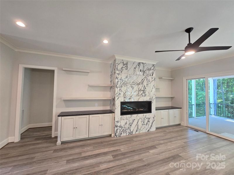 Furnished interior view inside a new home in , Belmont (Image 5).