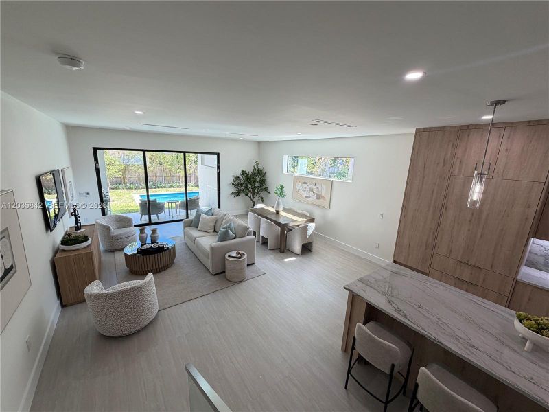 Furnished interior view inside a new home in , Fort Lauderdale (Image 18). Furnished interior view inside a new home in , Fort Lauderdale (Image 18).
